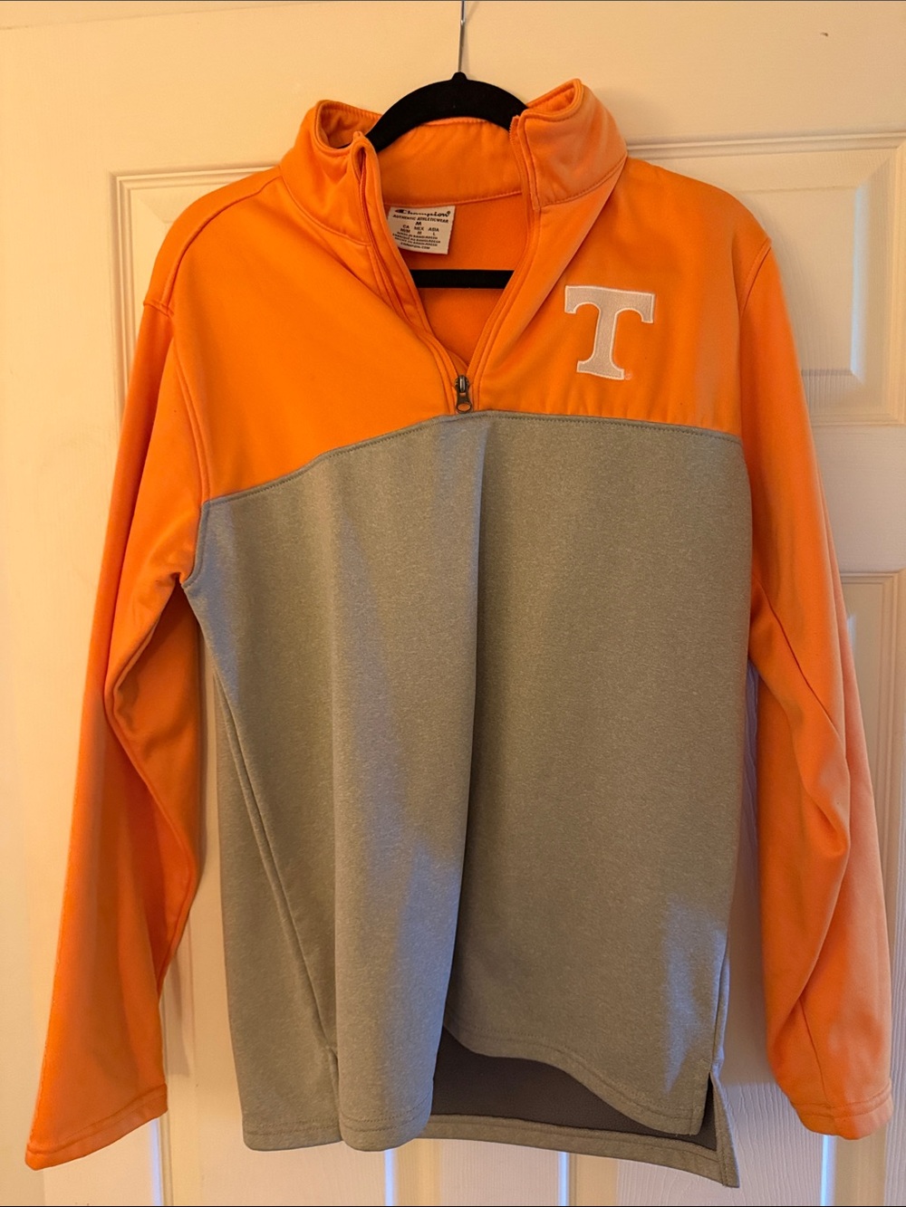 Tennessee  Champion Volunteers Orange & Gray Quarter-Zip Pullover